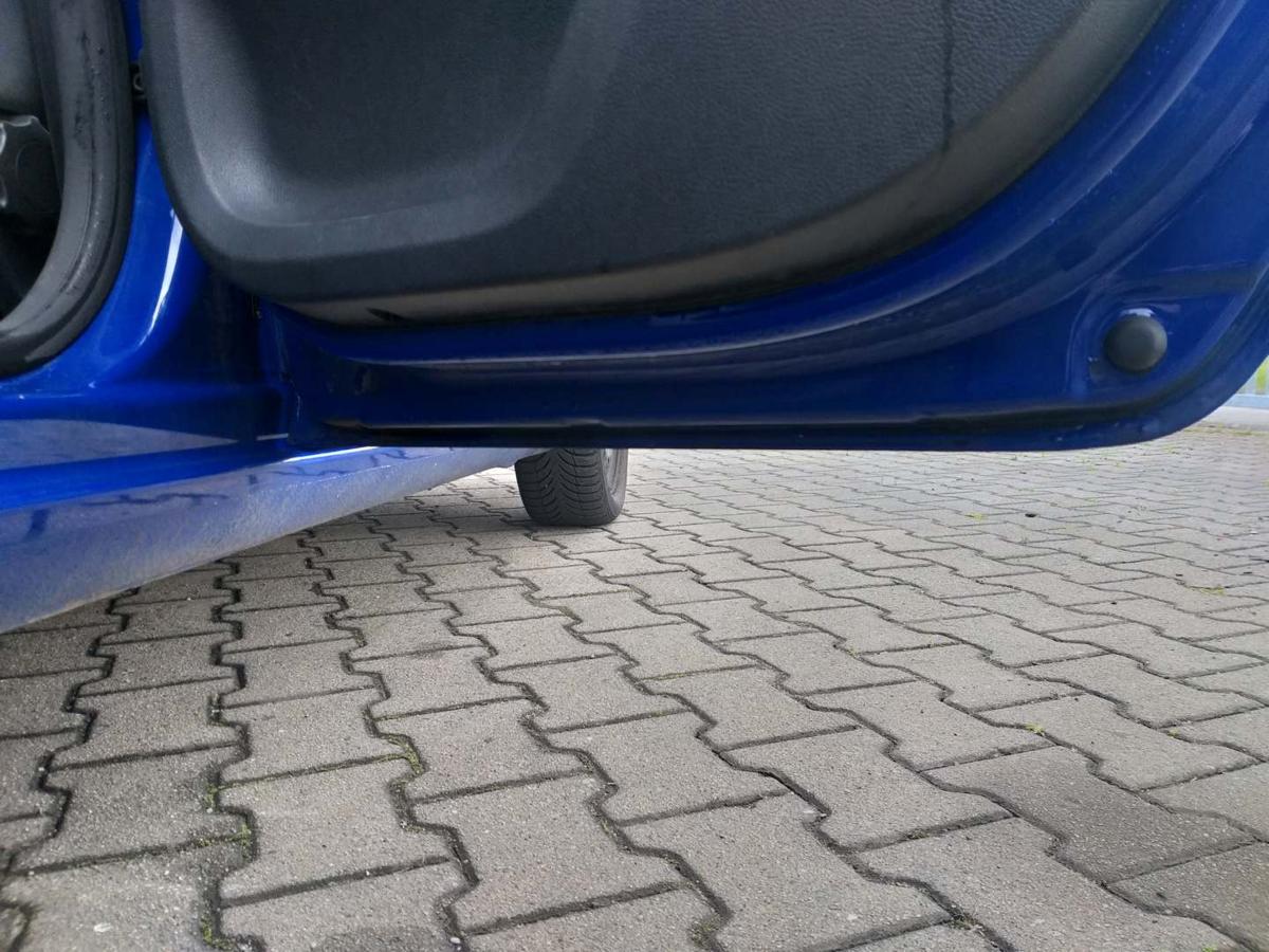 Skoda Fabia 2 5J original Tür hinten rechts 4590 Dynamic Blau Fließheck Bj.2009
